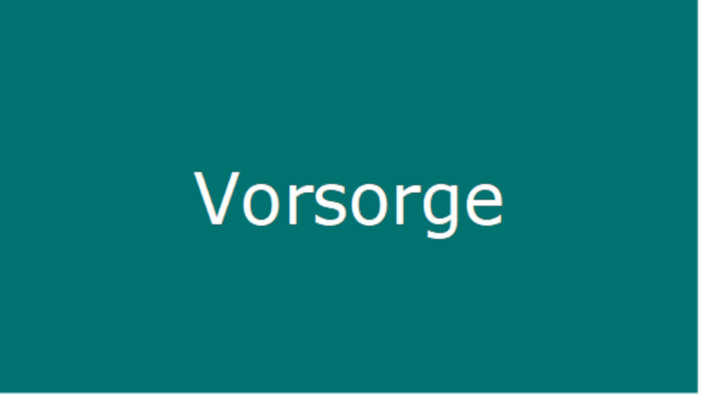 Vorsorge Kachelbild